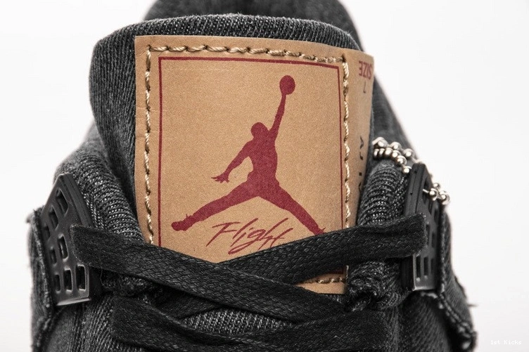 Black Air Jordan Denim AO2571-001 4 Levi's 0312